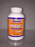 【美国直邮】Now Foods omega3深海鱼油 分子蒸馏不含胆固醇500粒
