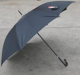 红叶雨伞长柄伞定做广告伞定制logo大黑伞双人伞直柄伞纯色商务伞