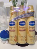 美国原装进口Vaseline凡士林身体喷雾纯燕麦精华全效保湿乳液单瓶