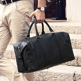 男士真皮旅行包 手提单肩大容量行李袋短途出差女士商务登机潮流