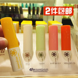 韩国代购innisfree悦诗风吟油菜花蜂蜜润唇膏 保湿去角质粉橘5种