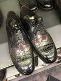 正品保障意大利代购 新款时尚杜嘉班纳 男鞋系带 真皮皮鞋