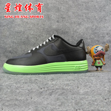 星煌体育Nike Lunar Force 1 AF1黑/荧光绿599839-002男子板鞋