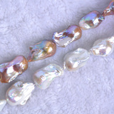 巴洛克珍珠项链DIY散珠半成品批发天然异形14-17mm优雅夸张提气质