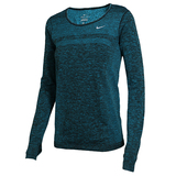Nike耐克新款DRI-FIT女子跑步针织衫休闲运动长袖T恤644684-408
