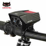 高端精品Cateye猫眼车前灯头灯山地车自行车灯头盔灯骑行装备配件