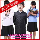 促销新款儿童中山装表演服学生五四青年装男女童民国学生装合唱服