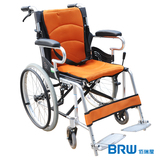 方太轮椅残疾人手推车FS-1B34-20便携式折叠轻便铝合金老人代步车