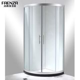 法恩莎卫浴浴室洁具钢化玻璃淋浴屏风淋浴房FL014含石基 原装正品