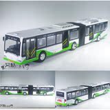 儿童宝宝玩具回力合金公共汽车模型北京brt双节大巴士公交车声光