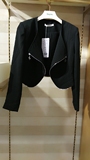 2016春季朵以专柜正品直销黑色通勤短款小西装女外套dc43209