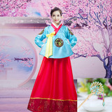 大长今古装朝鲜族服装　少数民族舞蹈服韩国传统韩服演出服女特价