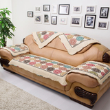 组合欧式123沙发垫四季布艺坐垫棉时尚定做实木皮沙发罩沙发套巾