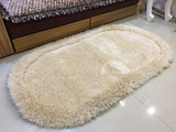 正品卧室地毯 椭圆形3D立体毯加厚加密弹力丝地垫 床边茶几满铺毯