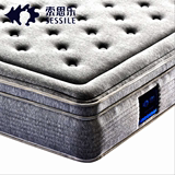 测款索思乐 智能乳胶床垫 记忆棉护脊九区海绵垫1.5 1.8米 智睡监