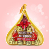 好时巧克力Kisses 10粒水滴型巧克力礼盒 结婚庆喜糖 成品包装