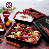 双剑高档套餐寿司便当盒分格学生餐盒可爱双层三层多层日式正品