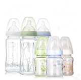 德国NUK宽口玻璃奶瓶pa塑料奶瓶 进口婴儿奶瓶 硅胶乳胶奶瓶
