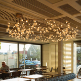LED萤火虫树枝灯具艺术树叶吊灯现代Moooi简约创意个性客厅餐厅灯