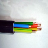 新料低压电力电缆 铜芯硬电缆VV ZR-YJV5*10平方 阻燃线 纯铜