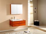 浴室柜组合现代橡木实木镜柜小户型吊柜洗手池洗脸盆洗漱台1.2米