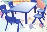 幼儿园新款塑料光面桌子儿童学习课桌河南郑州厂家直销辅导班桌椅