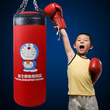 3-12岁儿童拳击沙袋散打吊式实心沙袋儿童空心沙包跆拳道搏击套装