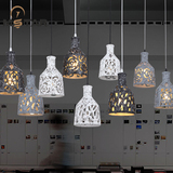 名仕达中式古典陶瓷吊灯现代简约酒吧台艺术单头小吊灯创意餐厅灯