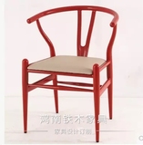 美式椅实木靠背办公电脑椅酒吧咖啡厅椅子客厅铁艺沙发椅餐桌椅