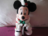 米老鼠米奇米妮正版迪士尼disney圣诞节毛绒玩具公仔娃娃礼物女生