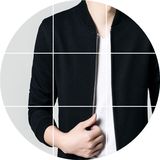 2016春季新款韩版男士针织夹克修身青年时尚外套薄休闲男装上衣潮