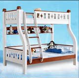 欧式子母床美式儿童双层床上下子母床白色公主床 高低床