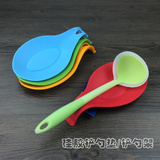 硅胶汤勺垫底座放勺垫饭勺垫隔热垫烘焙工具架厨房用具烹饪工具架