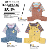 【Touchdog】它它 假两件背带四脚打底衣 秋冬款时尚狗狗衣服包邮