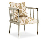 新中式现代化休闲椅子 配五金不锈钢 玫瑰金拉丝钛金日本金单位椅