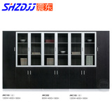SHZDjj 文件柜 木质带玻璃门 办公文件柜资料柜 简约现代办公书柜