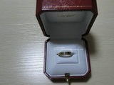 正品代购 卡地亚Cartier 18K三色金戒指 玫瑰金白金黄金 B4052200