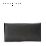 【预售】JESSIE&JANE及简长款票夹简约钱包女5316牛皮手拿包