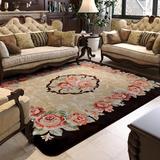 土耳其欧式剪花机织地毯?客厅茶几沙发卧室地毯 多图案可选