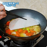 食物去脂吸油纸 日本seiwapro 厨房吸油膜 煲汤吸脂去油膜 12片入