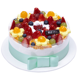 【面包工坊】昆明蛋糕同城速递配送水果奶油生日蛋糕阳光花园清真