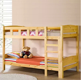 实木儿童床上下铺床小孩子高低床子母床母子员工双层床简易松木床