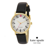 日本代购直邮正品凯特丝蓓KateSpade072414-n2五线谱皮带女士手表