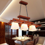 东南亚吊灯地中海中式美式新中式实木复式北欧客厅大厅大气吸顶灯