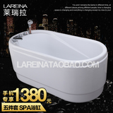 全新亚克力浴缸SPA五金件浴缸独立式保温浴缸1.2 1.5 1.7米 浴盆