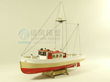 正品 古典木质帆船拼装套材 信风模型 新版 纳克索斯小号 DIY玩具