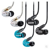 Shure/舒尔 SE215耳机 diy入耳式HIFI动圈耳机耳挂式震动降噪耳机