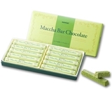 日本北海道ROYCE Maccha Bar Chocolate 抹茶棍条巧克力棒 10枚