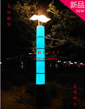 LED景观灯柱圆柱景观灯户外3-4米庭院灯广场霓虹景观灯公园草地灯