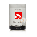 原装进口意大利illy咖啡粉 浓缩咖啡粉 深度烘焙粉 250g